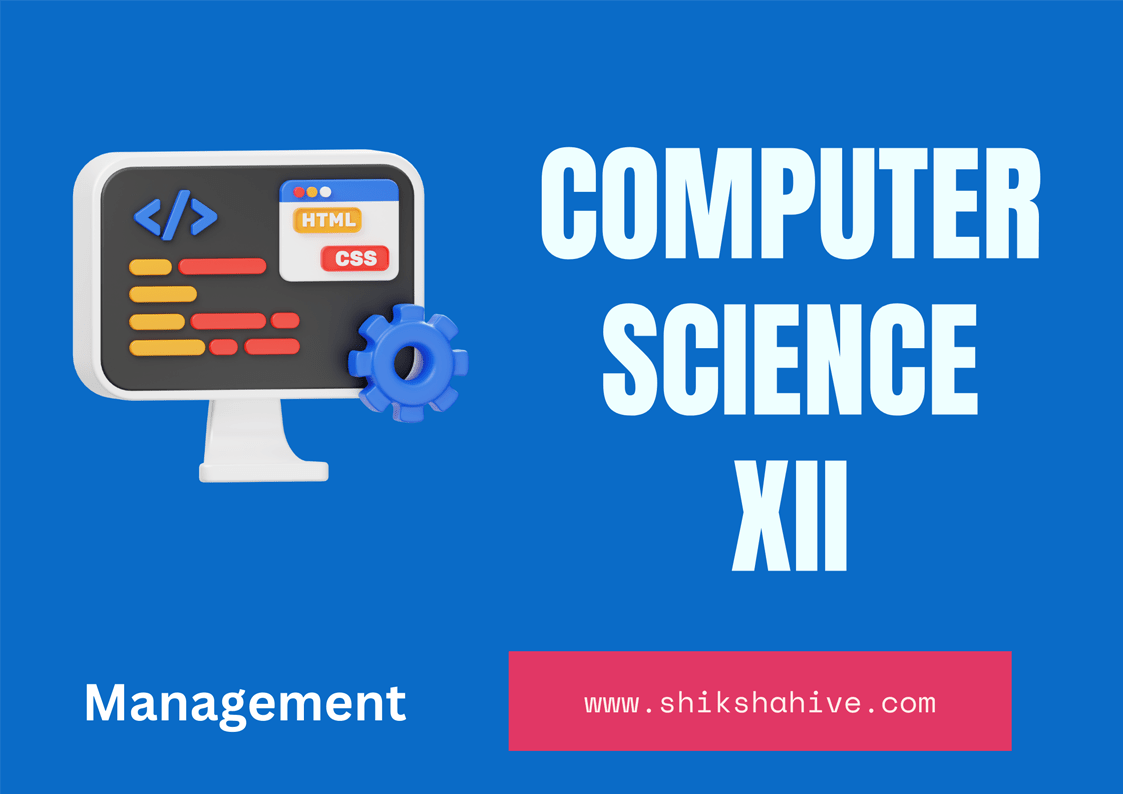 Computer Science NEB Model Question - 12 Management