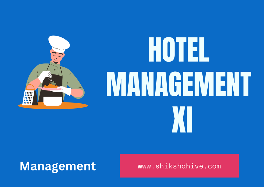 Hotel Management NEB Questions - 11 Management